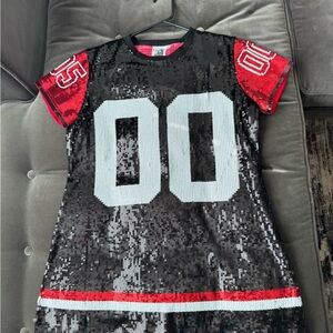 Queen of sparkles sequence dress